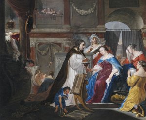 The Funeral of Queen Artemisia for King Mausolus by Arnold Houbraken